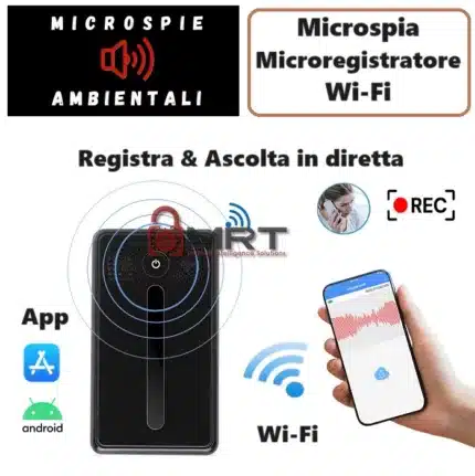 Mini Registratore Vocale professionale Microspia