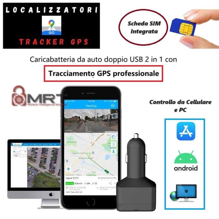Localizzatore GPS carticabatteria auto