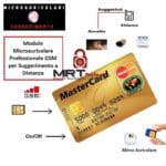 Microauricolare Carta di Credito esami GSM