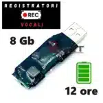 Pen Drive spia registratore vocale