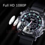 Orologio polso spia nero full HD