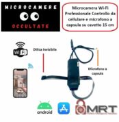 MINICAMERA microcamera WI-FI CON MICROFONO A FILO