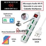 ciabatta multipresa spia spy Wi-Fi