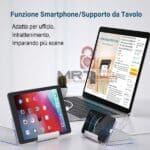 Caricatore USB da tavolo microspia audio GSM spy