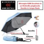 Ombrello con Microspia GSM