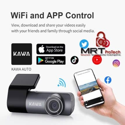 Dashcam auto Sicurezza wifi