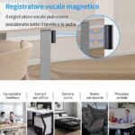 Microregistratore 15 giorni spia