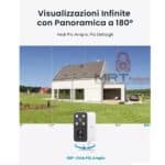 Telecamera WiFi Senza Fili ieGeek Esterno interno